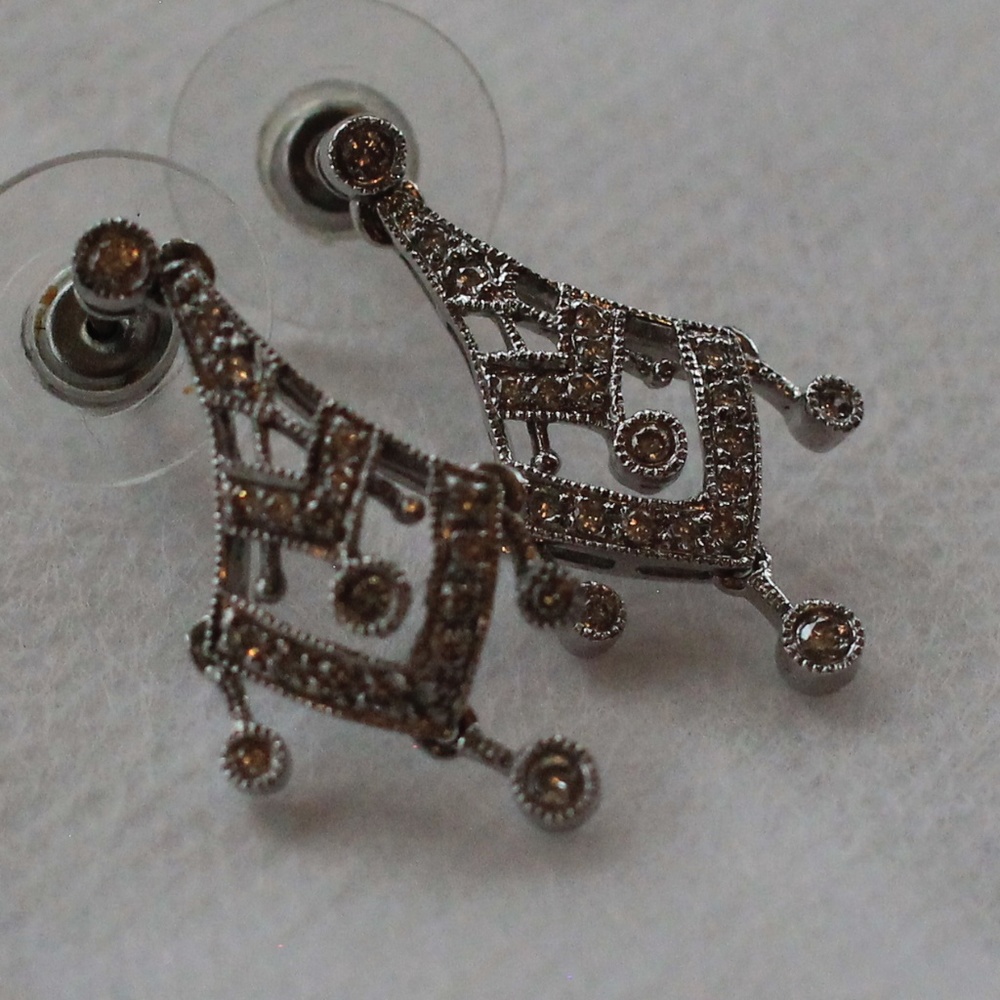 Diamond Chandelier Earrings